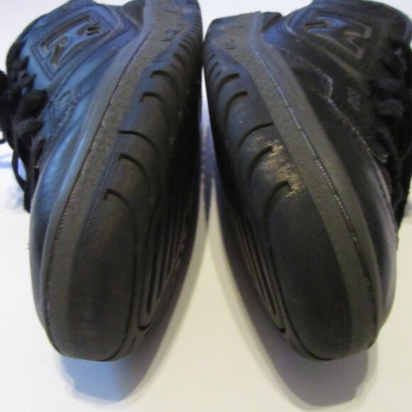 New Balance 550 All Black Sneakers Youth 6 – Retro Sport & Streetwear C - Picture 3 of 15